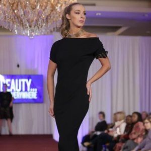 Noneillah Off One Shoulder Long Elegance Dress